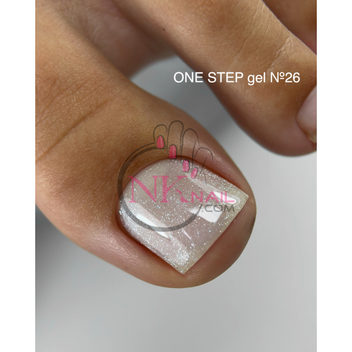 Гель-лак Crooz Однофазний One Step №26, 8 мл TPO free
